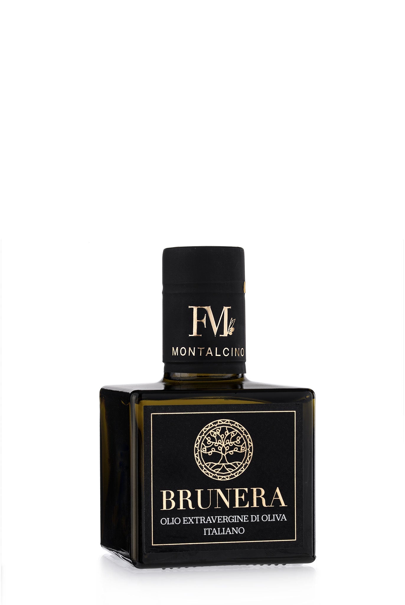 BRUNERA extra virgin olive oil, 250 ml bottle from Frantoio di Montalcino