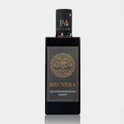 BRUNERA olive oil bottle, front and back view
